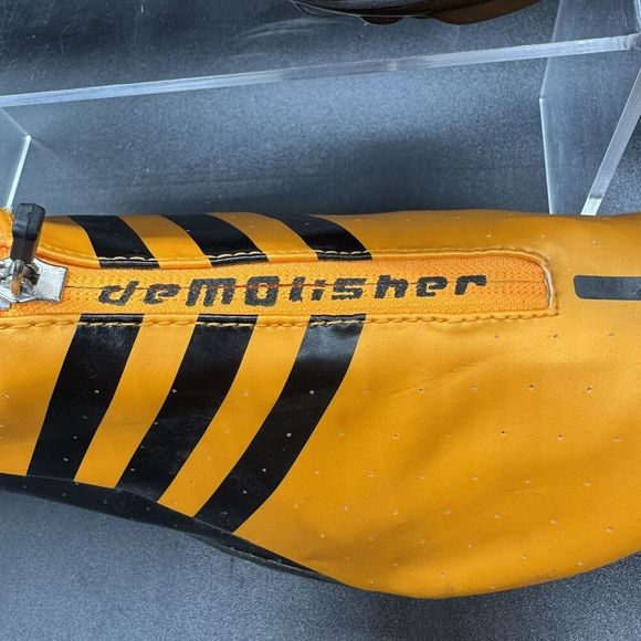 ADIDAS 2007 ADISTAR DEMOLISHER SPRINT CLEAT MENS SIZE 12.5 ORANGE RUNNING 114510 - Picture 3 of 10